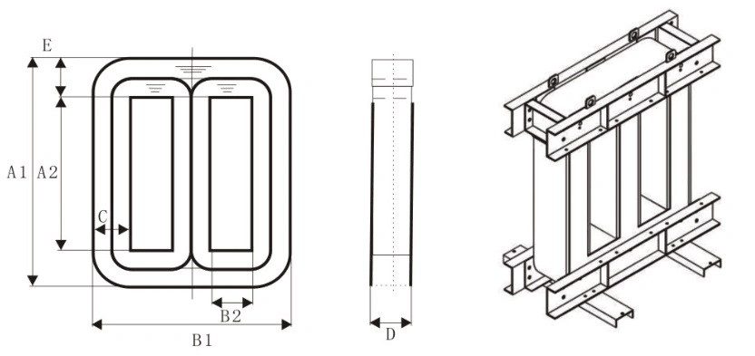 Amorphous Core for Dry Type Amprohous Transformer