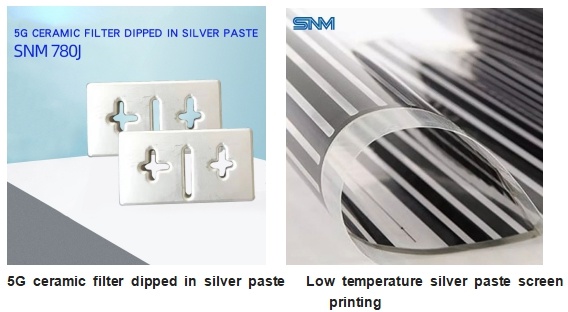 5g Ceramic Filter Dipped in Silver Paste for High-Frequency Microwave Ceramic Filter Electrodes