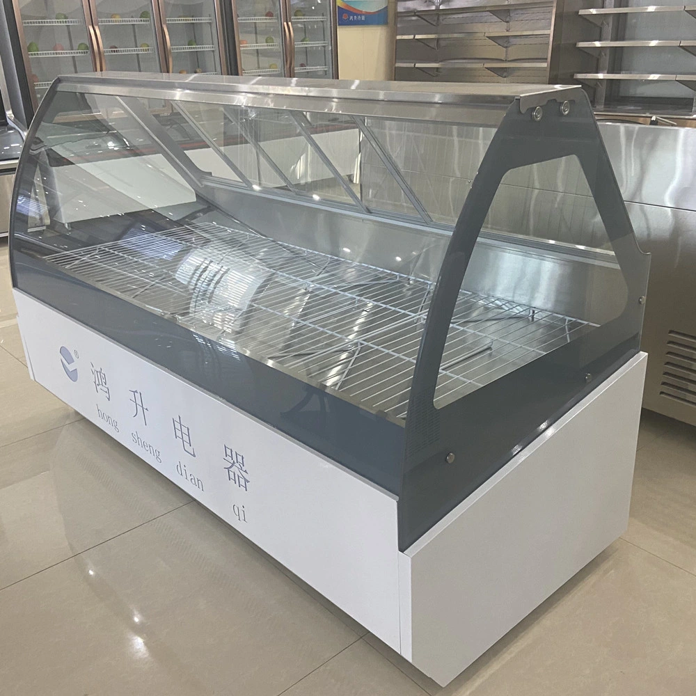 Deli Food Showcase Display Cooler Meat Display Refrigerator