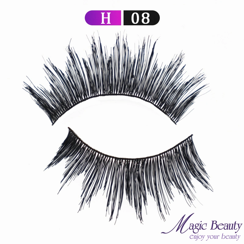 2020 Hot Selling Eyelashes Style H07 Human Hair Lashes Beauty Makeup Eyelash for Cosmetics