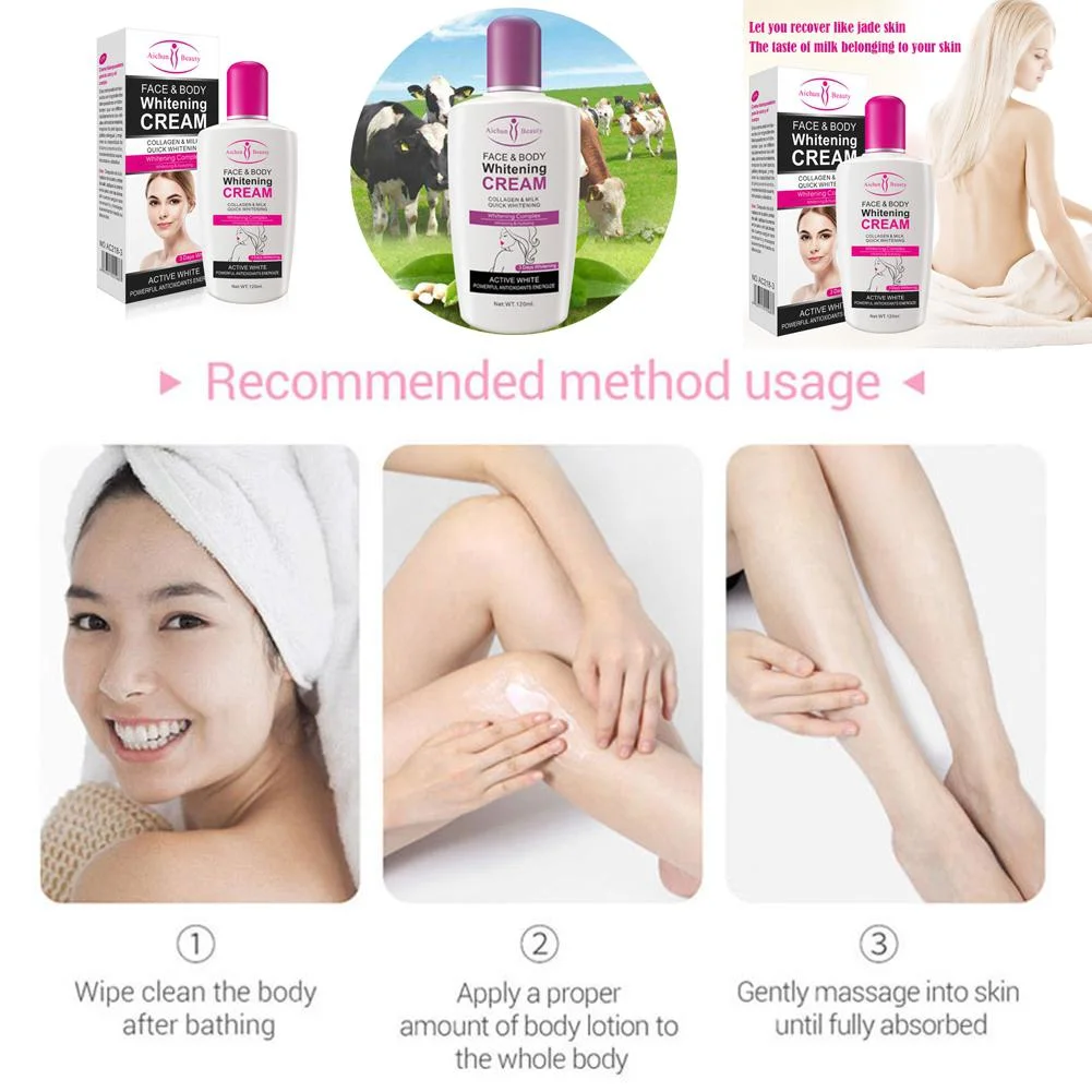 Vibrant Glamour Milk Body Lotion Moisturizing Body Skin Care Whitening Cream Skin Lotions Beauty Brightening Cream