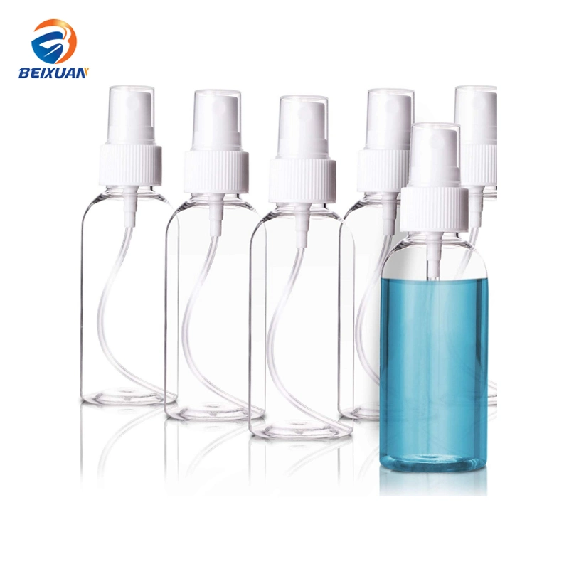 50ml 60ml Hand Sanitizer Spray Plastic Disposable Hand Lotion Bottles