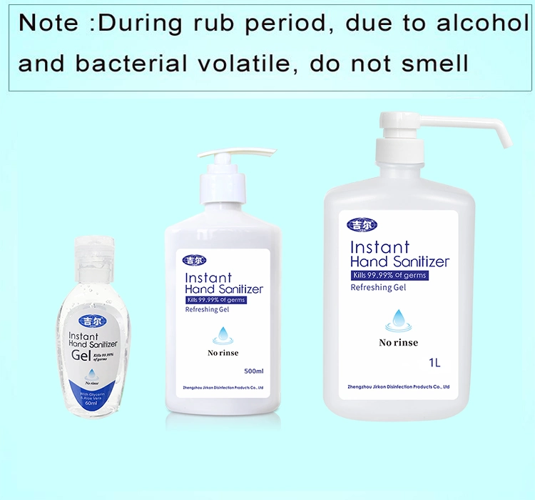 Virus Killing Antibacterial Gel No-Wash Hand Sanitizers Liquid Hand Soap Hand Cleaner Hand Wash Disinfectant FDA Waterless Alcohol Hand Sanitizer Gel