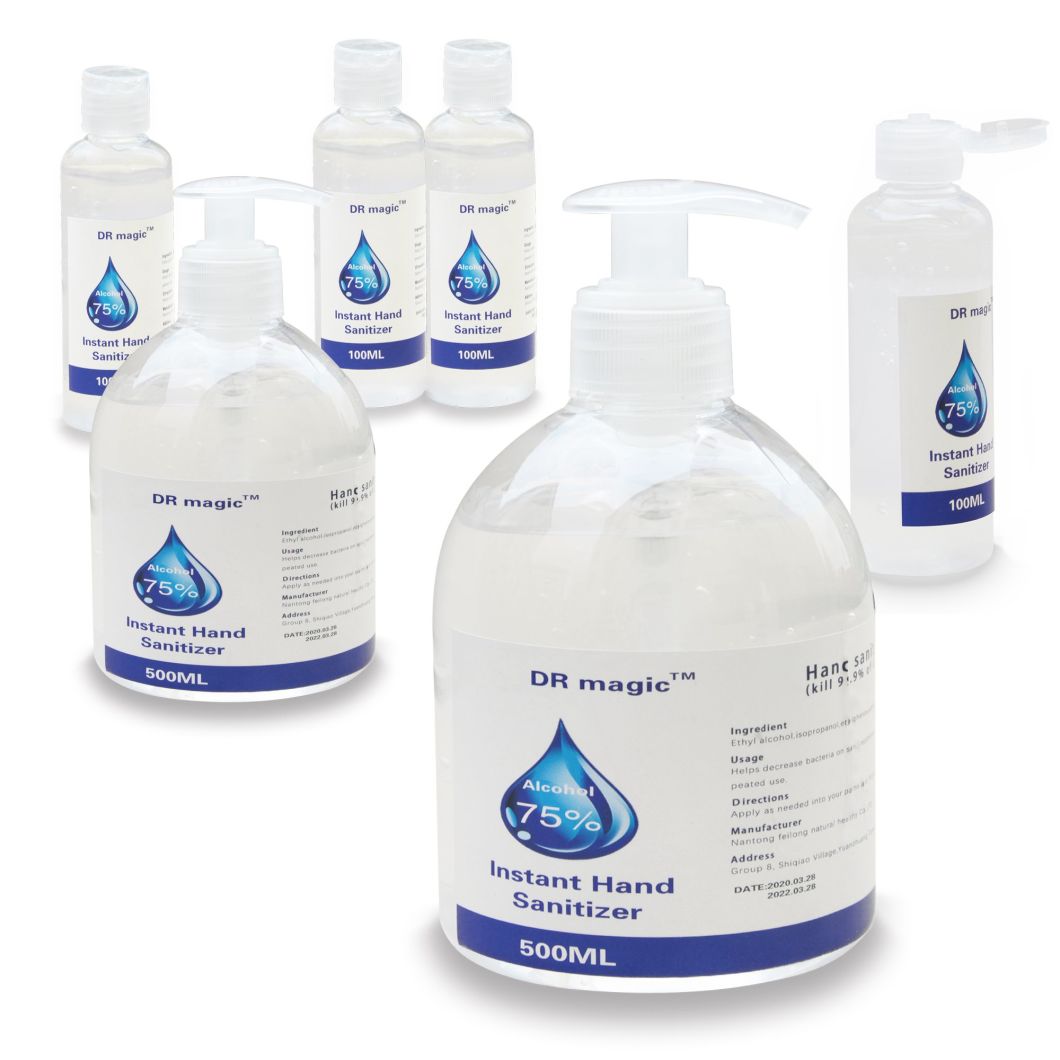 Bactericidal Gel/Alcohol Free Hand Gel/Hand Sanitizer