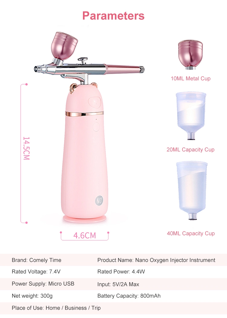 Beauty Personal Skin Care Oxygen Jet Nano Spray Beauty Equipment