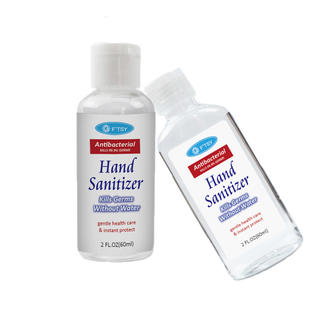 Many Sizes 30ml/50ml/60ml/100ml/250ml/300ml/500ml/1L/5L Waterless Desinfection Alcohol Hand Sanitizer Gel Liquid