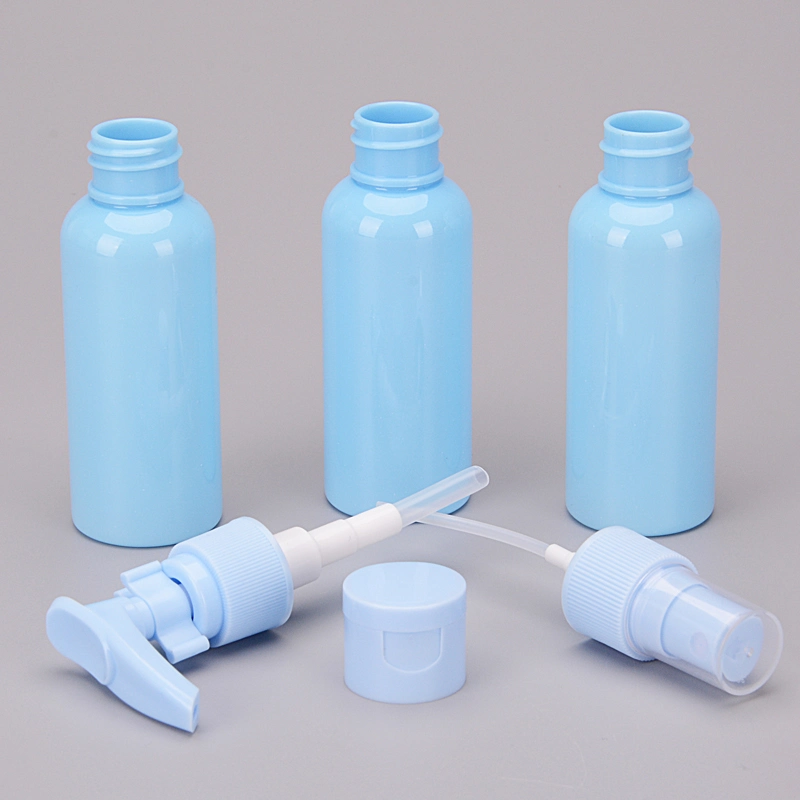 50ml Skin Care Plastic Empty Travel Pack Bottle Set