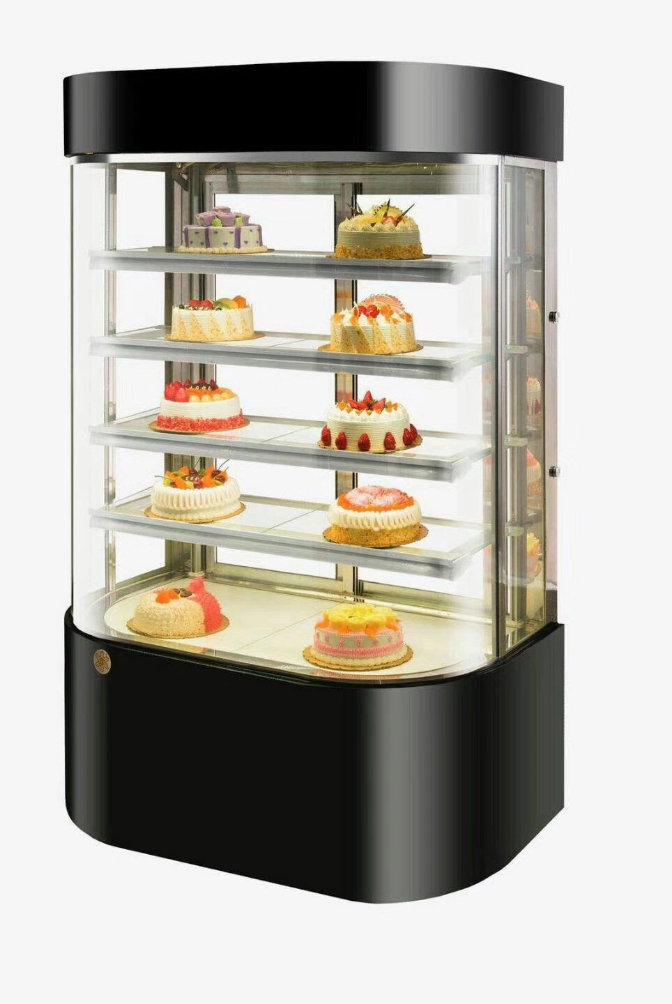 Cake Showcase Display Refrigerator Cold Food Bars Counter Cake Chiller Table Top Cake Chiller Display