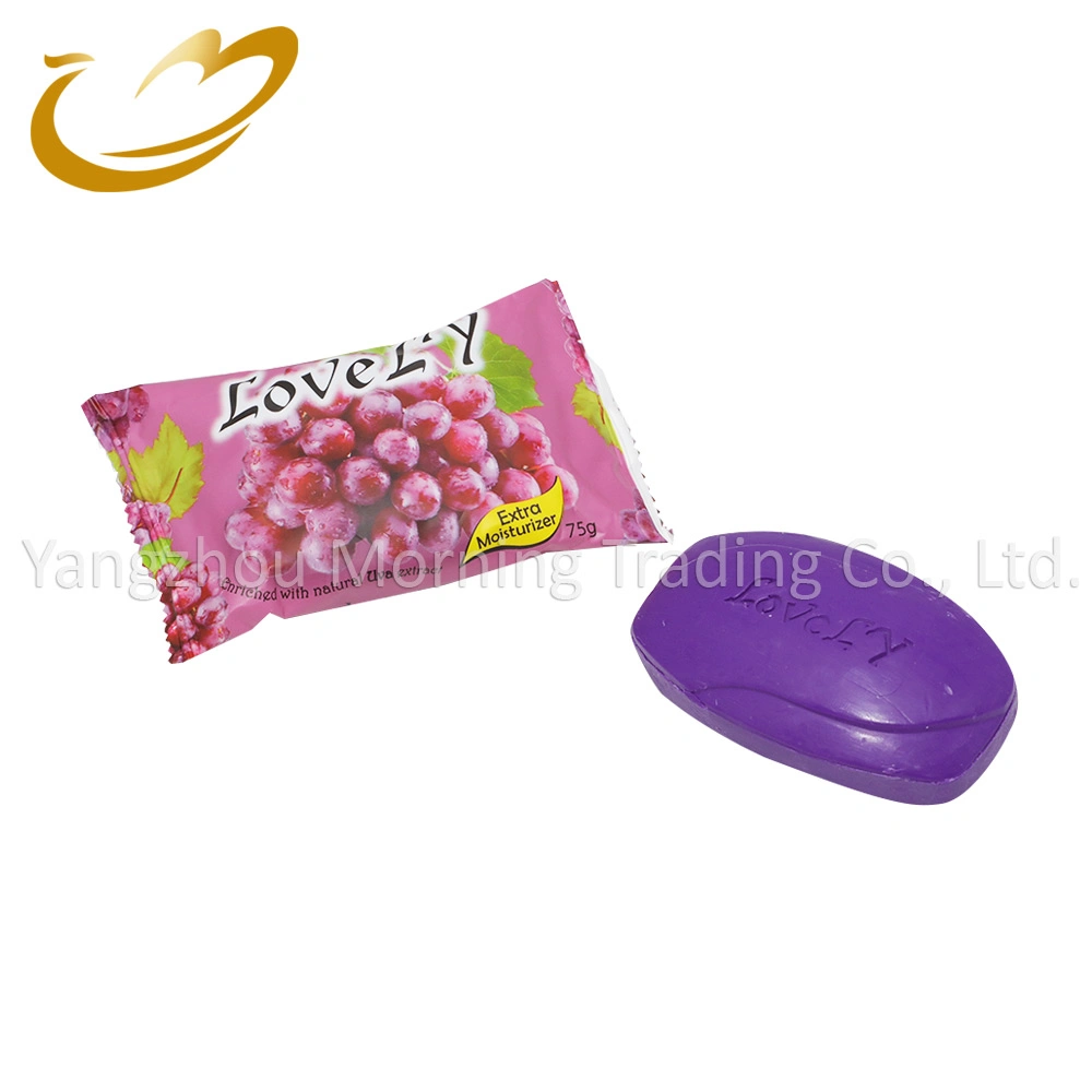 Manufacturer Wholesale Customize 75g Natural Colorful Fruit Bath Soap Flower Bath Soap