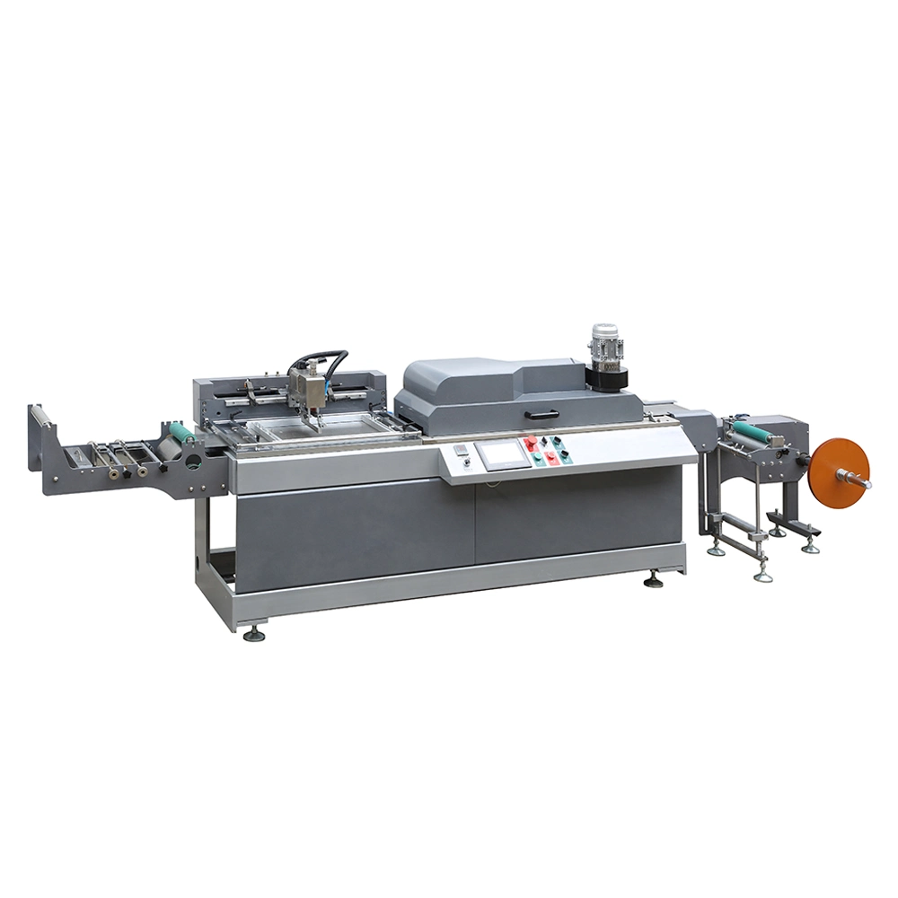 (JDZ-2001) Jingda Automatic Roll to Roll Small Size One Color Textile Ribbon Satin Label Silk Screen Printing Machine for Cotton Tape, Elastic Band, Twill Tape