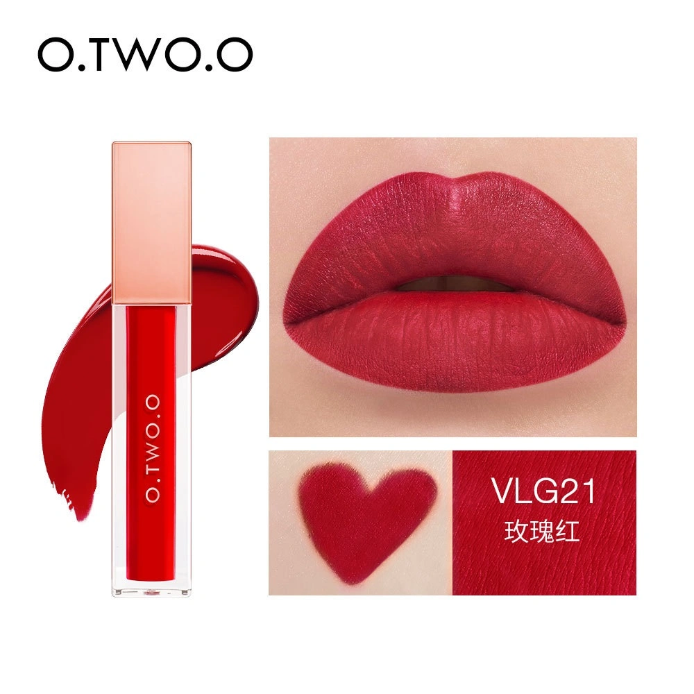 Otwo28 2021 Wholesale Cruelty Free Lipstick Customized Matte Lipstick Private Label Long Lasting Liquid Lipstick