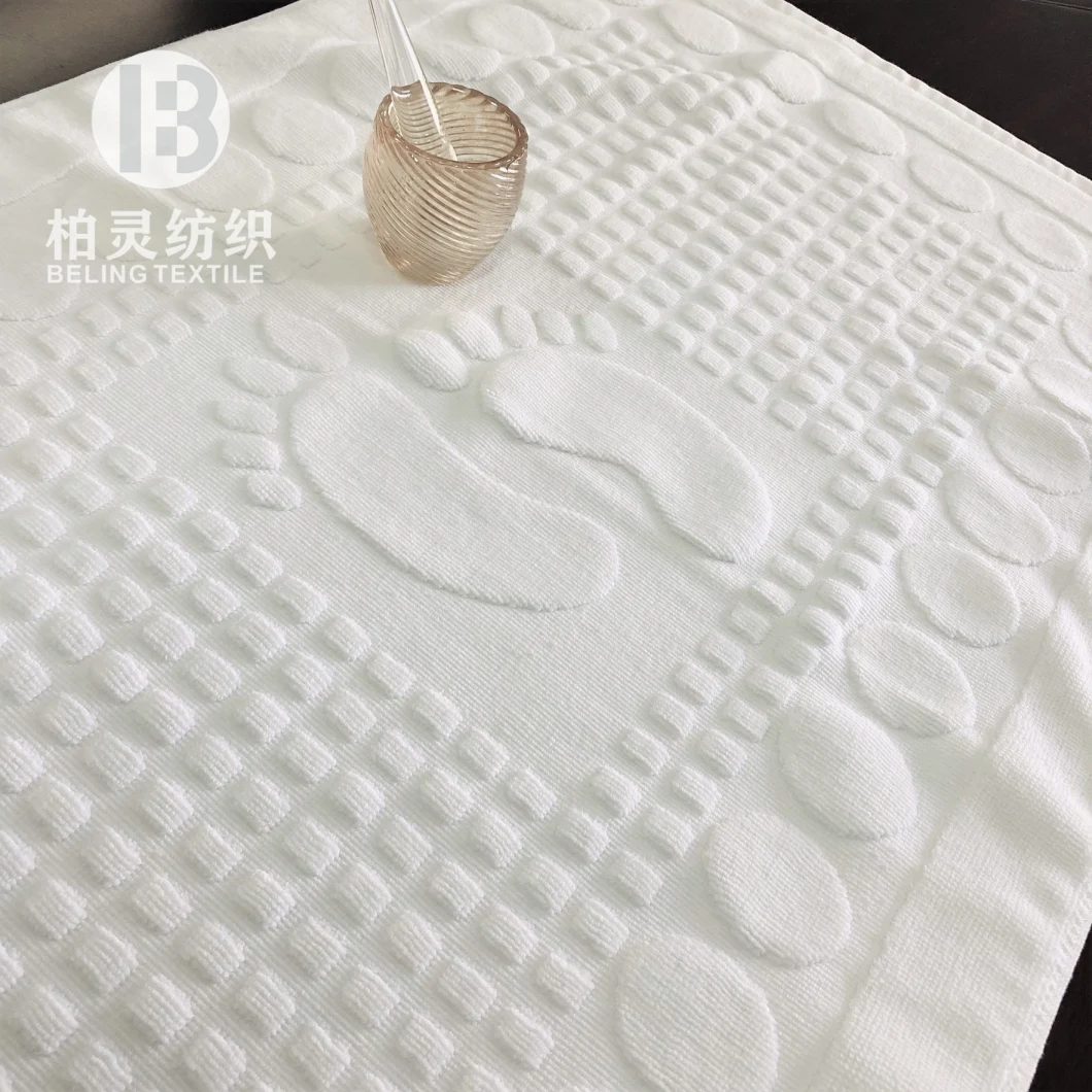 Wholesale Custom Super Soft Thick Bath Mat Luxury Hotel Towels Set Custom Logo