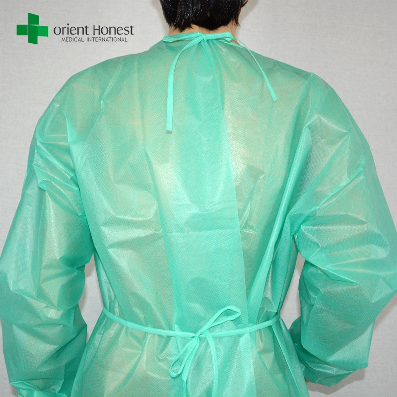 Single Use Breathable Gown Size XXL One Time Use Scrubs One Time Use Resisting Water Fluid Scrubs Disposable Air and Vapor Permeable Scrubs Medical Supplier