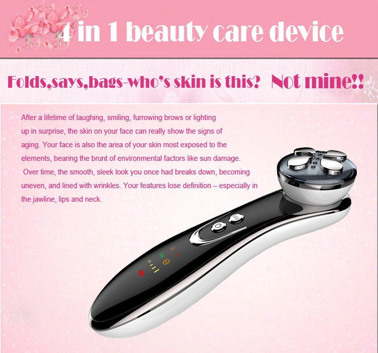 Skin Rejuvenation Beauty Equipment Face Skin Care Massager Set