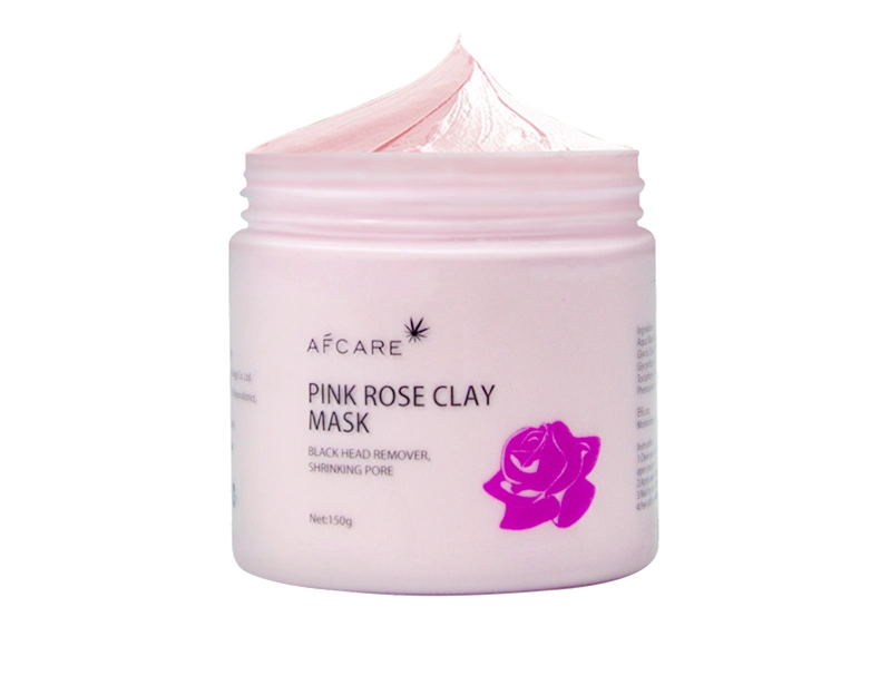 Unisex Skin Care Anti Acne Clearing Pores Purifying Hydrating Cleaning Facial Rose Pink Clay Mask