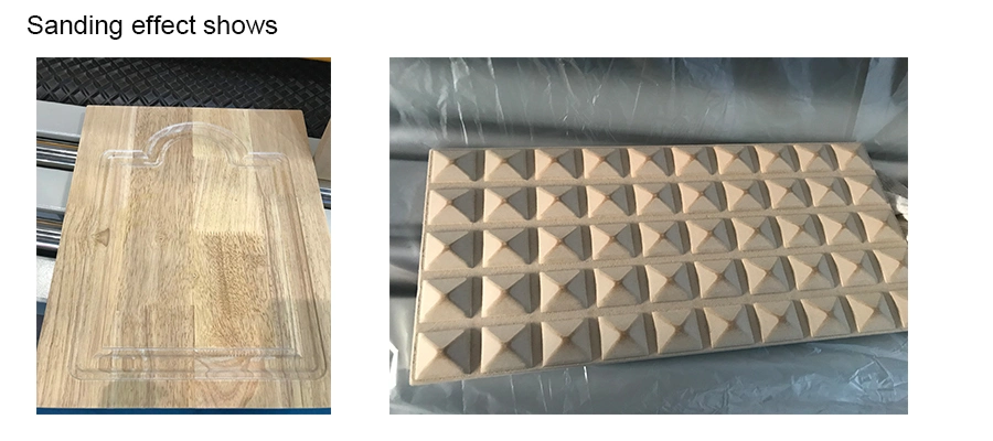 Polishing Machine for Wood Door Floor Brush Wheel Polishing Sander Machine Sk1000-P6