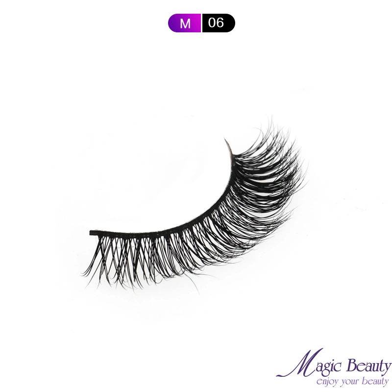 2020 Inexpensive Eyelashes Manufacturer Beauty Cosmetics Lashes M06 M15 3D Mink Eyelashes with Custom Logo