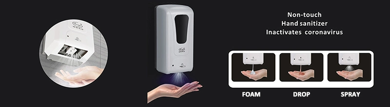 Factory Touch-Free Foam Hand Sanitizer Dispenser Hand Sanitizer Spray Automatic Dispenser