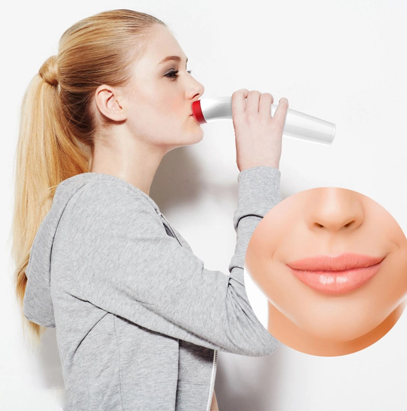 Newowo Wholesale Portable Silicone Electric Lip Plumper Enhancer Device in Natural Lip for Beauty Cosmetics