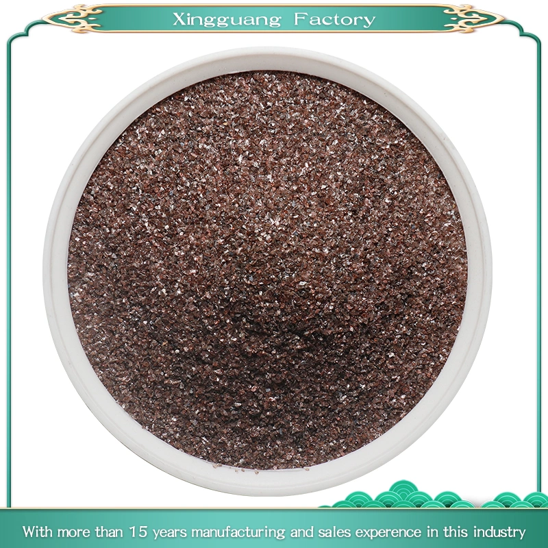 Ceramic Coating Powder Brown Aluminum Oxide Sand Blasting