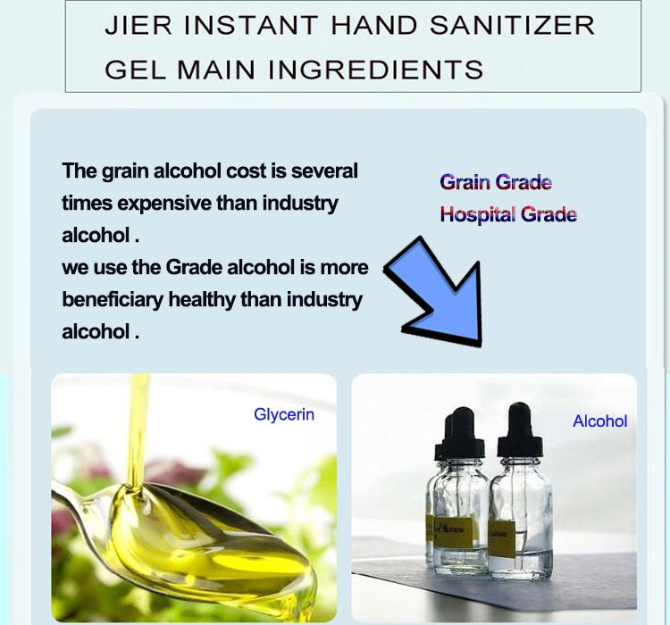 Virus Killing Antibacterial Gel No-Wash Hand Sanitizers Liquid Hand Soap Hand Cleaner Hand Wash Disinfectant FDA Waterless Alcohol Hand Sanitizer Gel