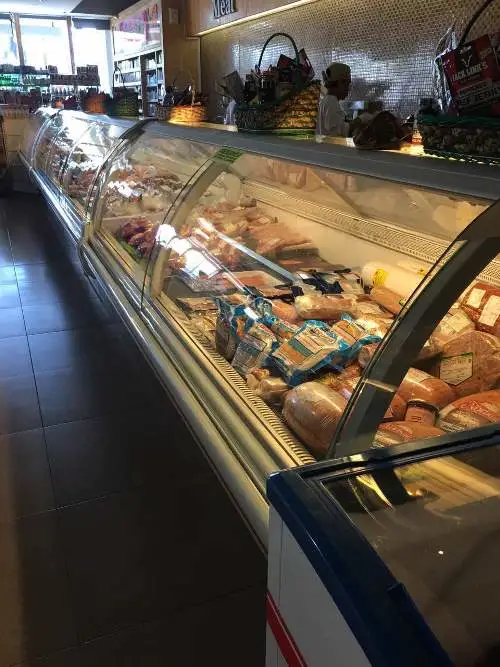 Commercial Refrigerated Seafood Meat Display Case with 2-8/35~65 Degree