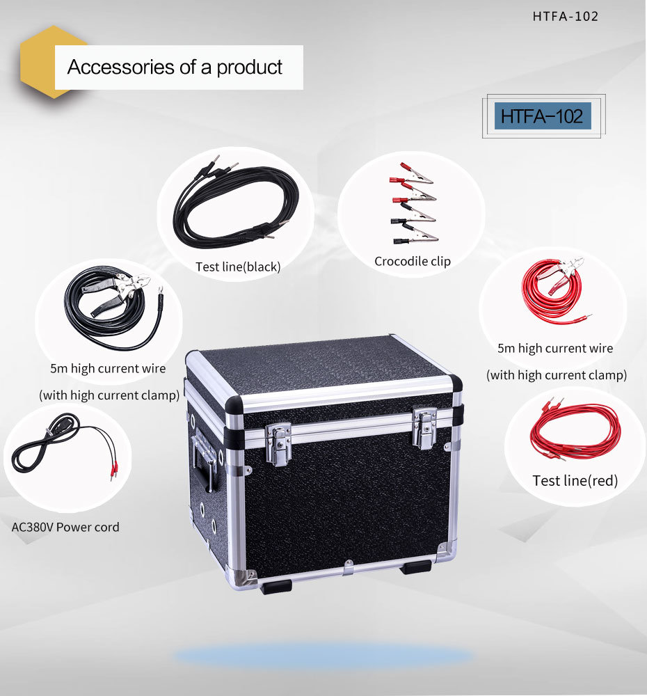 Htfa-102 Current Transformer Analysis Device CT PT Excitation Curve Testing