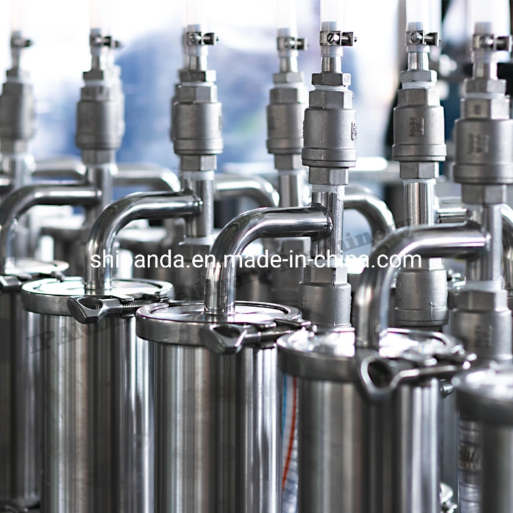 Automatic Machinery Hand Lotion Liquid Soap Disinfectant Hand Sanitizer Liquid Bottle Filling Machine Production Line