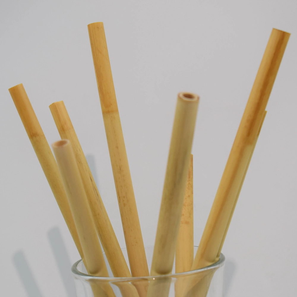 Natural Environmental Degradable Aquatic Bamboo Straw