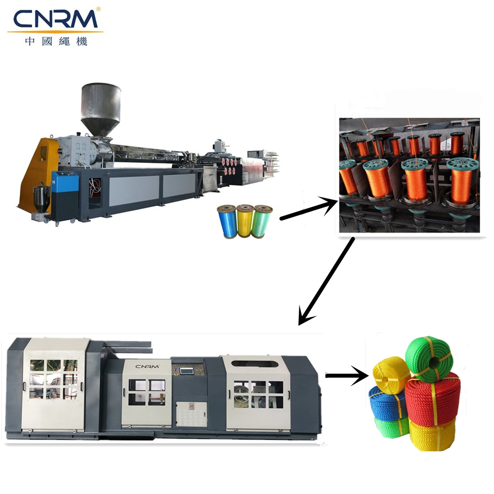 Cnrm Plastic Nylon Rope 4 Strand Rope Making Machine