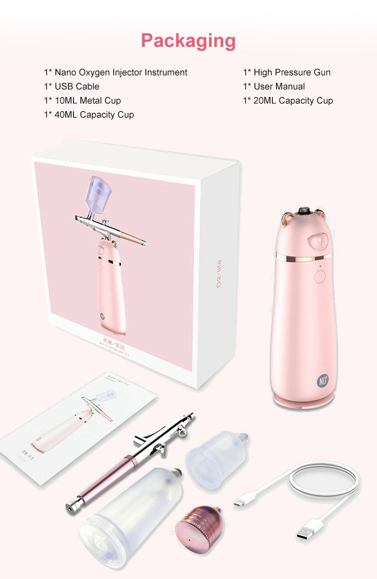 Beauty Personal Skin Care Oxygen Jet Nano Spray Beauty Equipment