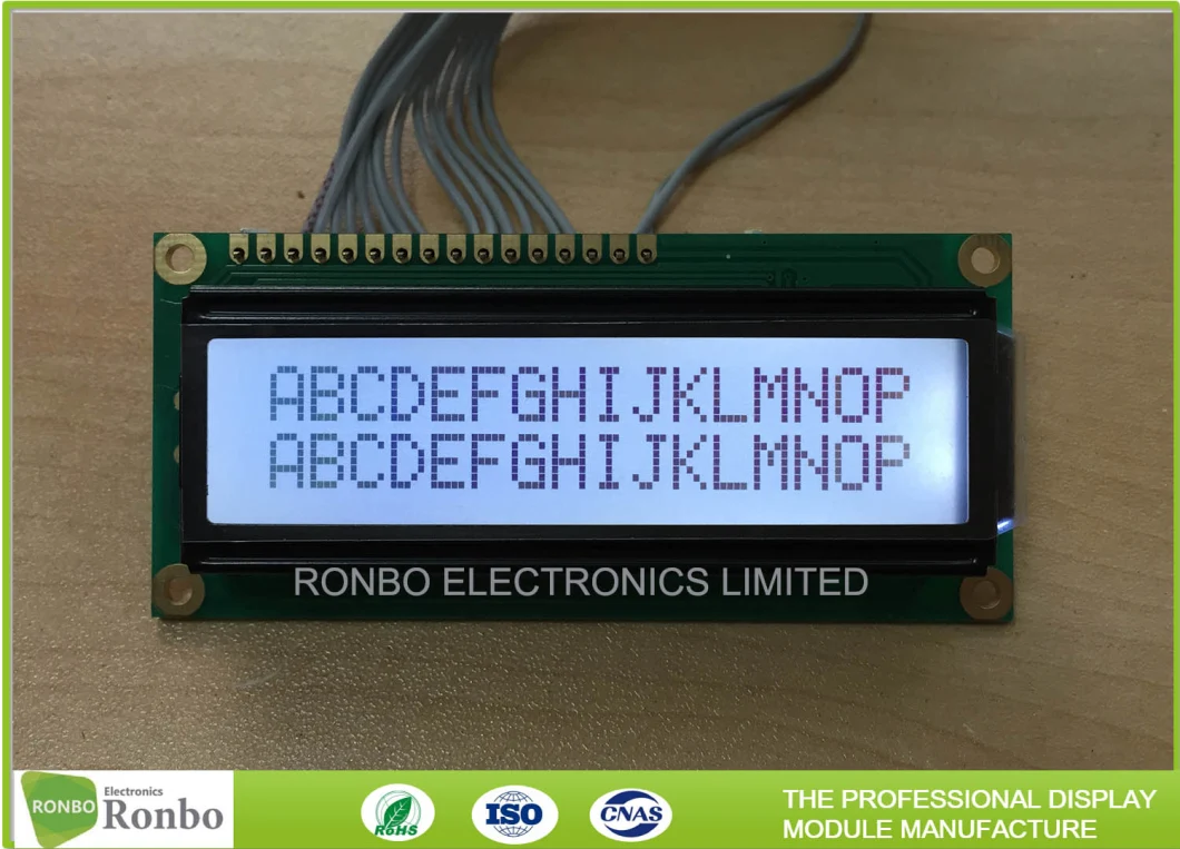 Mono LCD Screen 16X2 Dots FSTN Positive Character LCD Display Module