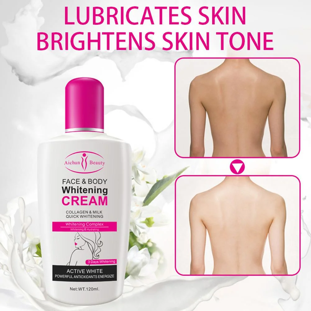 Vibrant Glamour Milk Body Lotion Moisturizing Body Skin Care Whitening Cream Skin Lotions Beauty Brightening Cream