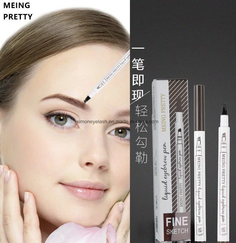 4 Colors Eyebrow Pencil Liquid Eye Liner Pencil