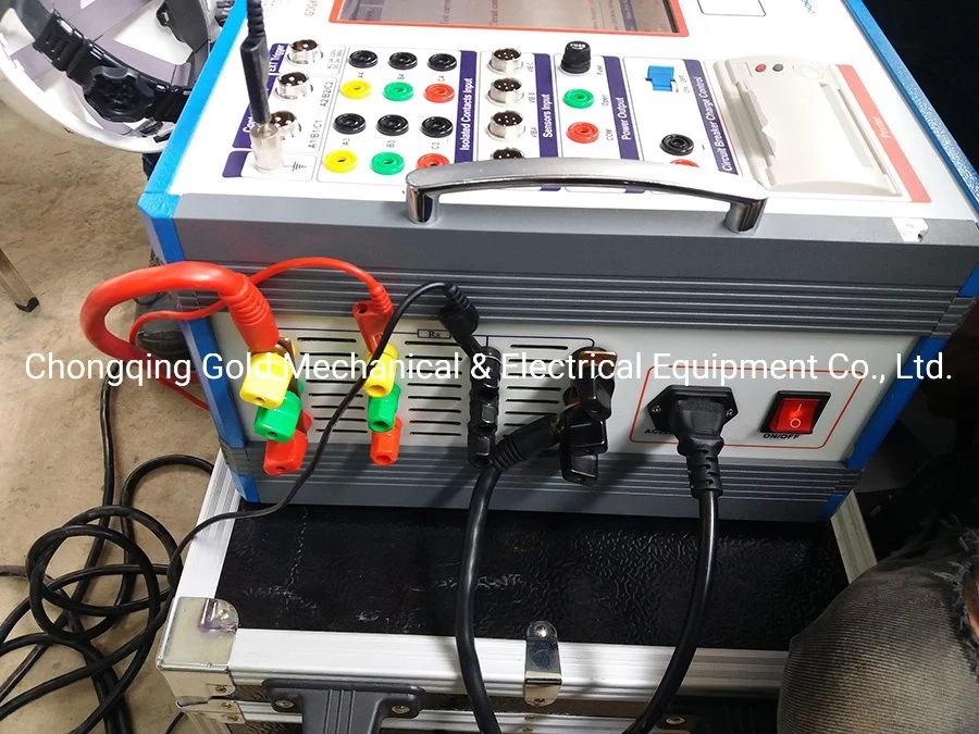 High Voltage Circuit Breaker Test Instrument Touch Screen Hv Circuit Breaker Vibration Analyzer