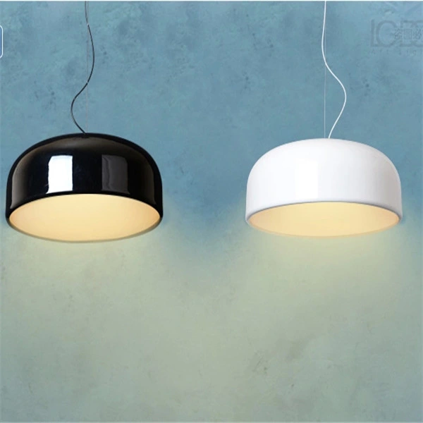 Aluminium Material Pendant Lamp White Black E27 Light Source Modern Lights