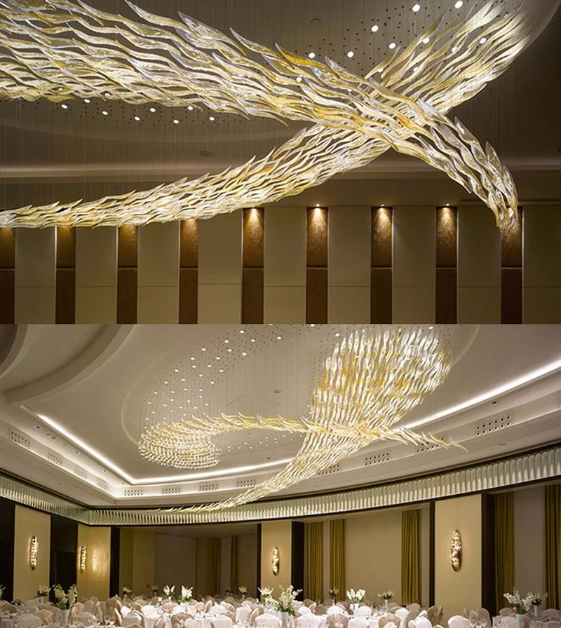 Large Custom Hotel Lobby Chandelier