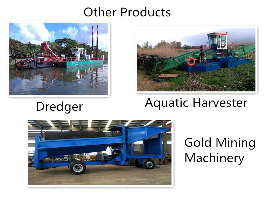 Weed Cutting Machine/River Cleaning Boat/Water Grass Haverster Water Hyacinth Harvester