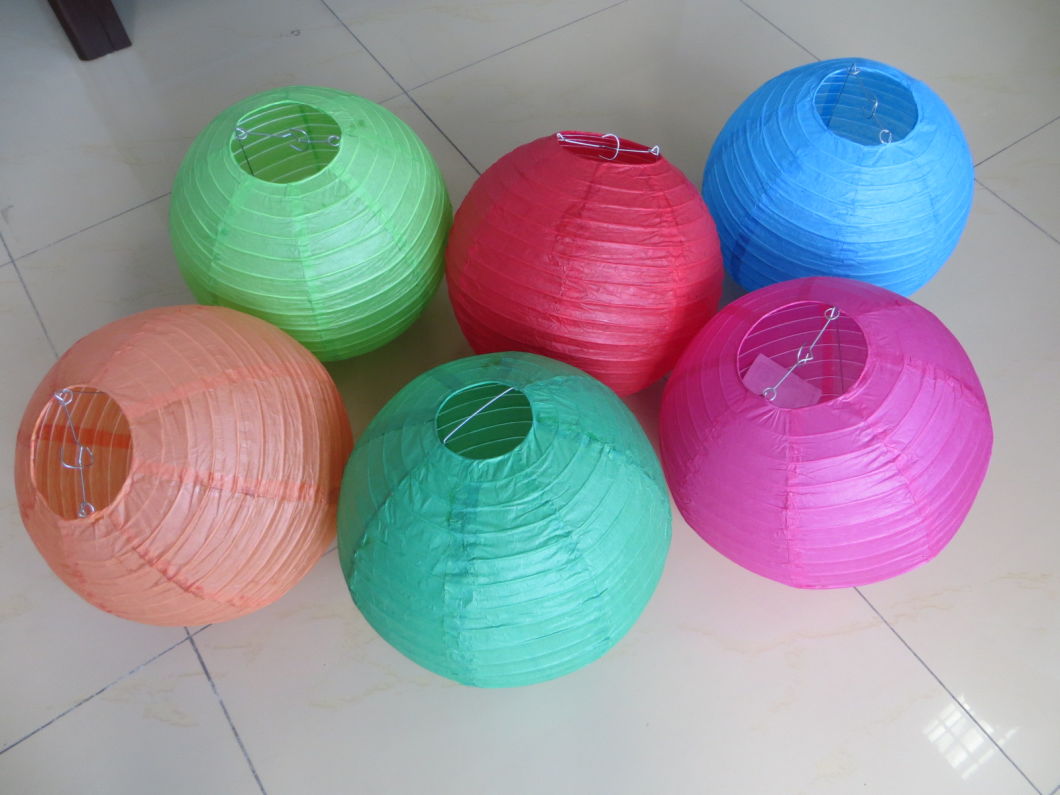 Hanging Decorations Party Wedding Printed Cylinder Paper Lanterns