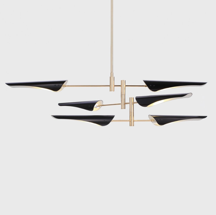 The Latest Design Post Modern White Chandelier Pendant Light for Living Room