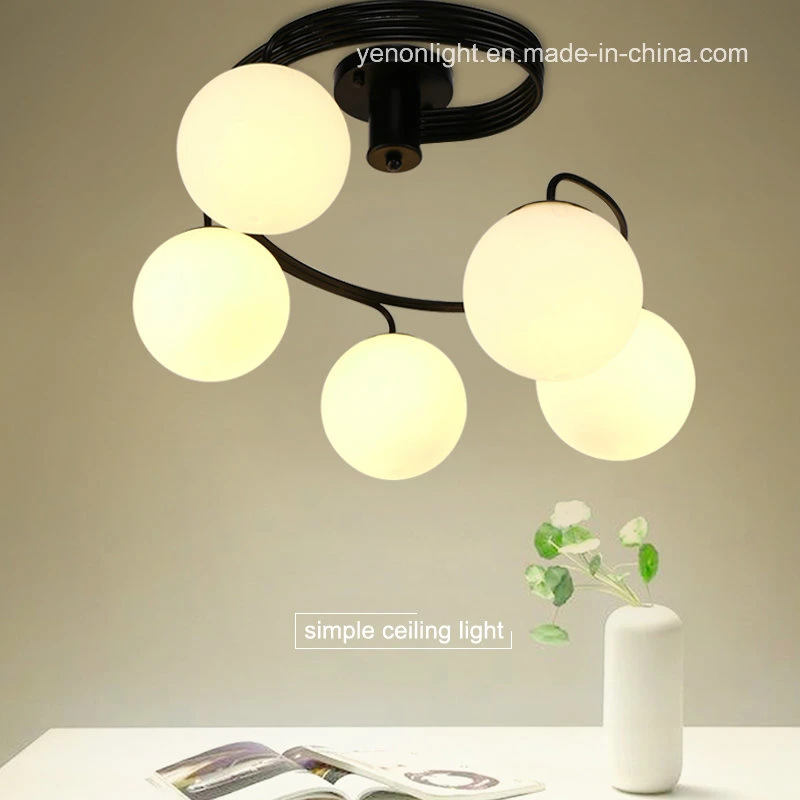 4 Lamps Ceiling Lighting E27 Chandelier Lamp Lighting Fixture