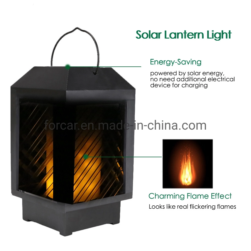 Outdoor Solar Hanging Lights Waterproof Solar Lanterns for Patio Yard Garden and Pathway Decoration Warm Light