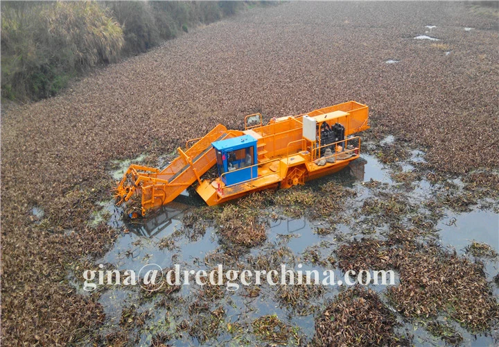 High Efficiency Water Hyacinth Harvester for Cleaning Water