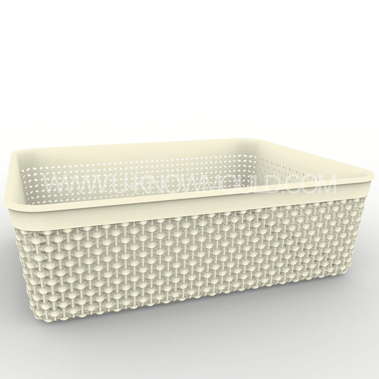 Plastic Square Rattan Storage Box Mold Basket Mould