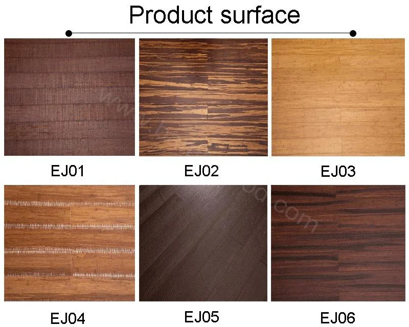 Horizontal Bamboo Flooring and Bamboo Stair Board Strand Woven Bamboo Flooring