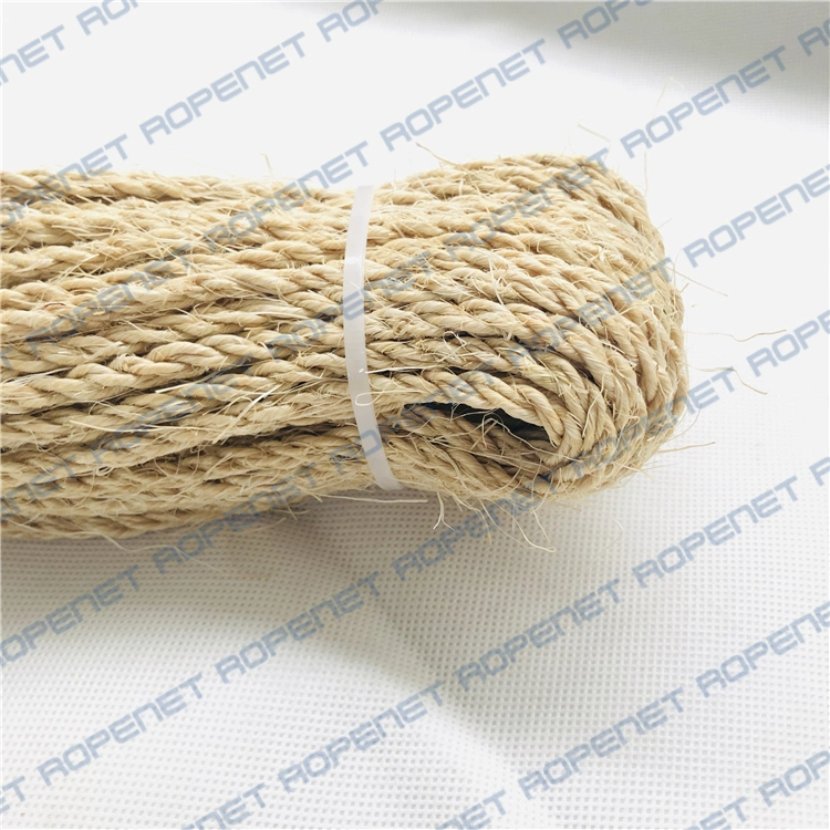 6mm Natural Sisal Rope, Hemp Rope for Repairing, Recovering or DIY Scratcher