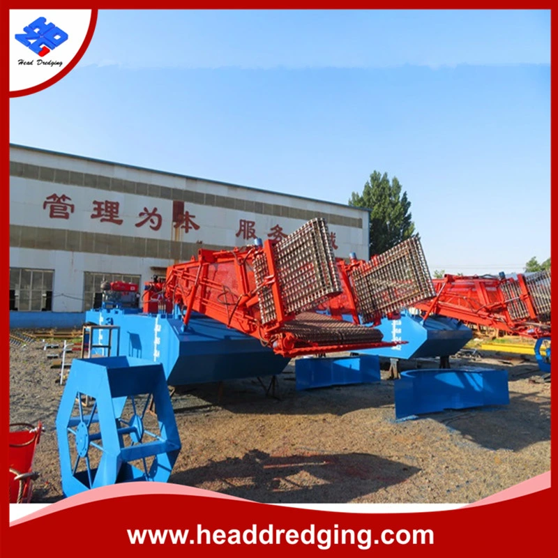 Weed Cutting Machine/River Cleaning Boat/Water Grass Haverster Water Hyacinth Harvester