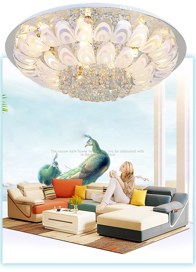 Modern Living Room LED Ceiling Lights Indoor Lighting Ceiling Acrylic Lamp E27 Decoration