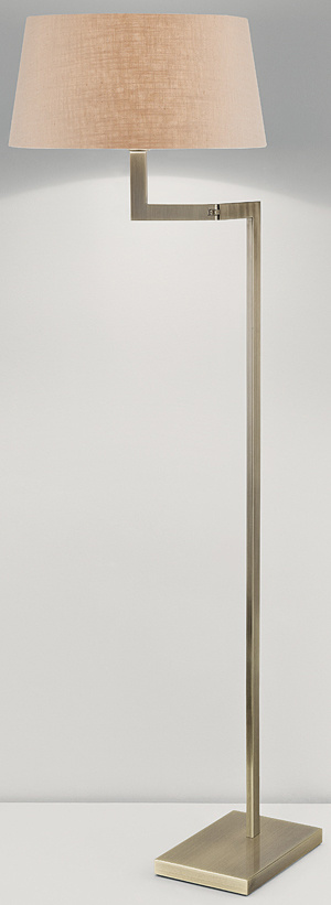 Modern Simple Steel with Acrylic Shade Floor Lamp