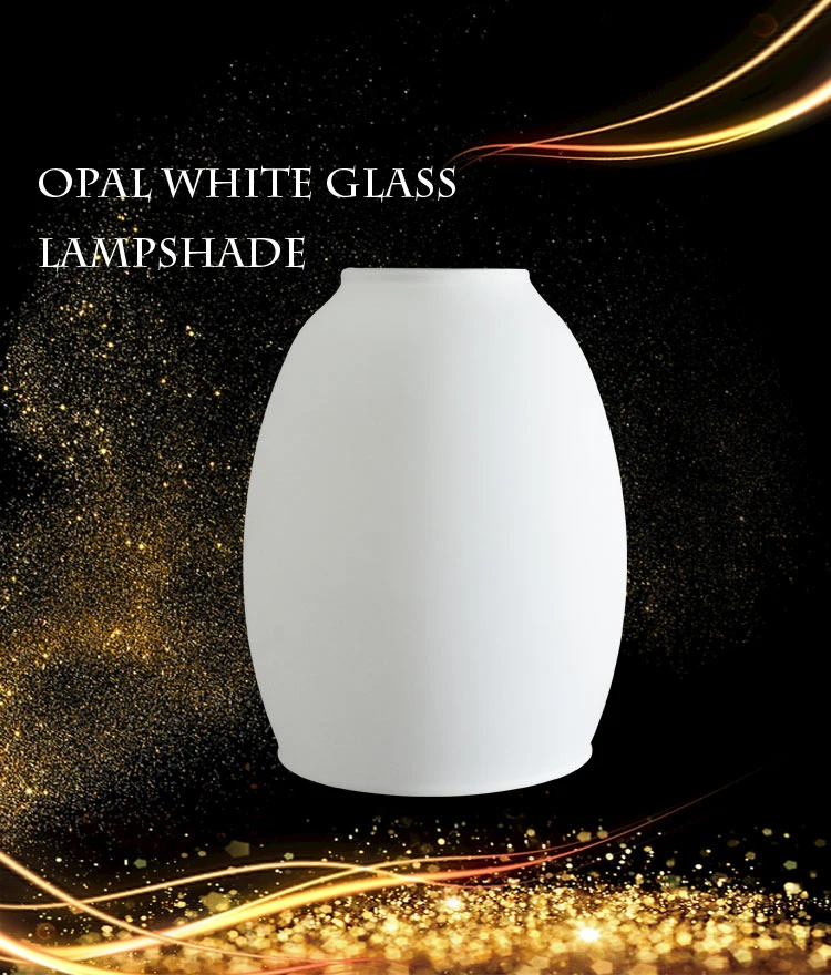 Modern European Decorative Lamp Cover Egg Shape of Duck Egg Glass Lampshades